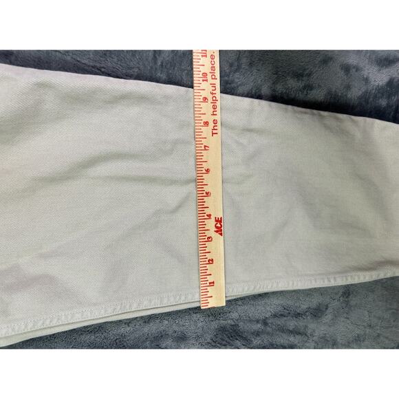 Vintage Guess USA American Tradition Jeans 31x29 Beige Straight Fit 90s - Picture 12 of 15
